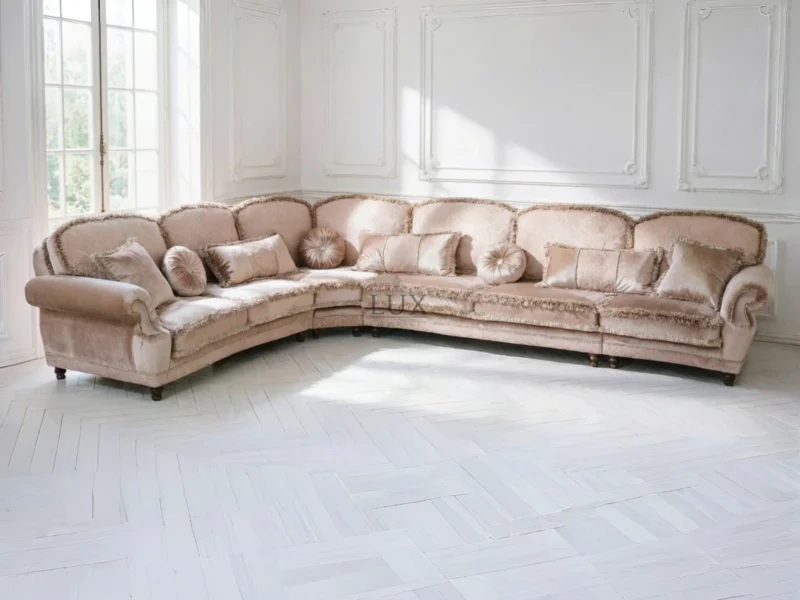 MELIA LUX / МЕЛИЯ ЛЮКС Диван модульный (3L-5-7-6M-1R). Размеры 200х435х130х90(98)